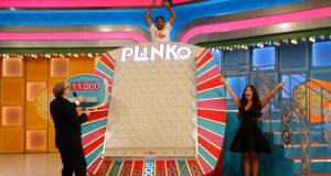 بازی پلینکو در برنامه تلویزیونی The Price Is Right با شرکتکنندگان هیجانزده